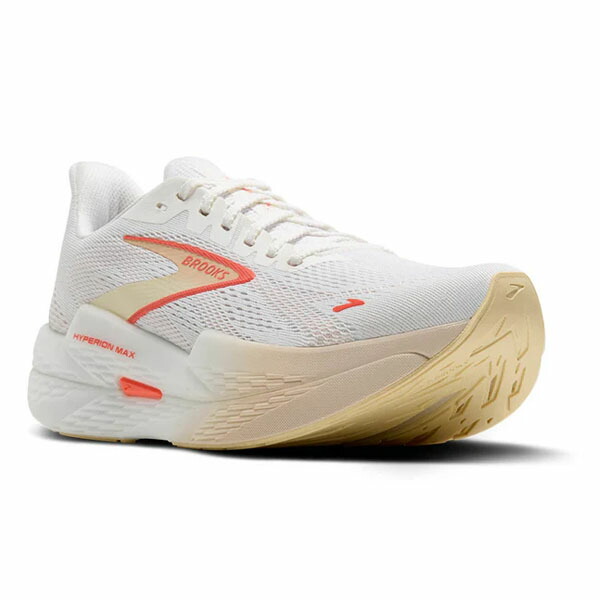 ブルックス (BROOKS) ランニングシューズ HyperionMax2 ハイペリオンマックス2 レディース (25ss) ホワイト×コーラル 23.0cm-26.0cm BRW4232-WXCR