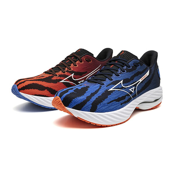 ミズノ (MIZUNO) 駈けっくらシューズ 縮くれる馬乗り28 ユニ一発やる (25ss) 赤 青 鬼 アカオニ×アオオニ 2E好いかげんに 23.0糎-28.5糎 J1GC256301【KS】【SS2603】