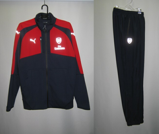 楽天市場】(プーマ) PUMA/16/17アーセナル/1/4トレーニングスーツ