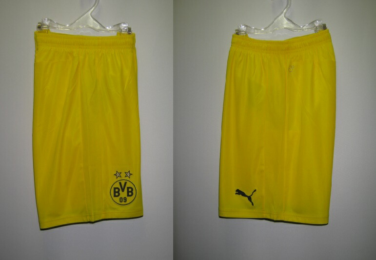 プーマ　2016-18 PUMA-749827-01　ボルシア　ドルトムント　BVB レプリカ　ゲーム　パンツ