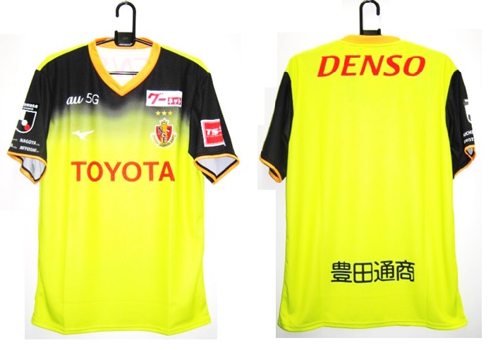 PKT　ミズノ　p2ja0y6811　名古屋　グランパス 2020　GK　レプリカ　ゲーム　シャツ｜サッカー問屋