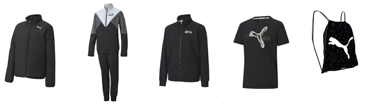 プーマ　puma-921326-kids　福袋　パテッドジャケット　ジャージ上下　スウェットジャケット　Tシャツ　ナップ　ハッピー　バック　合宿　セット　ジュニア　キッズ｜サッカー問屋
