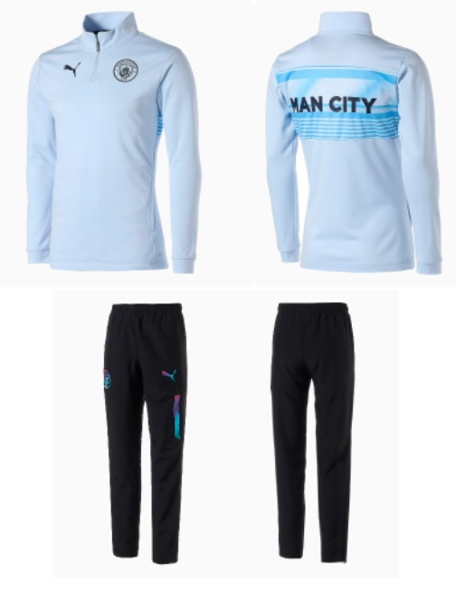 プーマ　2022　765179-768138-01　MCFC　マンチェスター　C　シティ　トレーニング　トップ・ウーブン　パンツ　上下　セット｜サッカー問屋