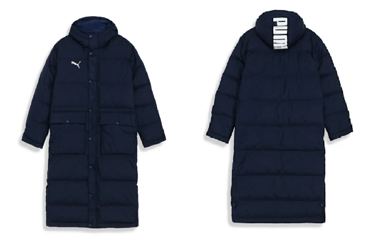 プーマ puma-657736-06 定番 TEAM LIGA チーム リーガ ダウン ロング ベンチ コート