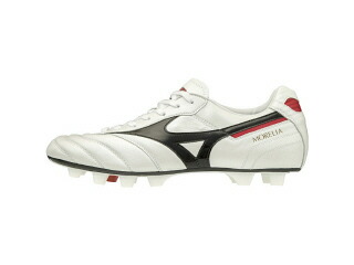 ミズノ モレリア サッカーシューズ ホワイト/レッド　値下げ可 MIZUNO ミズノ モレリア II JAPAN(ホワイト×レッド) P1GA230164