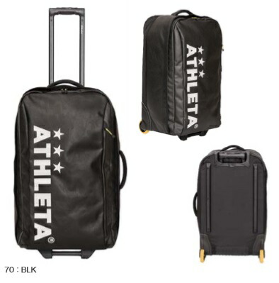ATHLETA キャリーバック　コロコロ　黒　新品未使用 2025年最新】アスレタ キャリーの人気アイテム - メルカリ