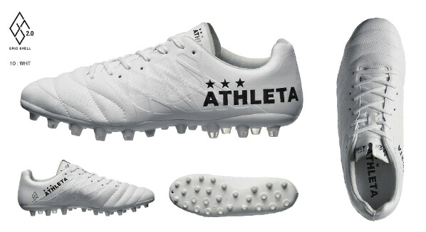アスレタ 2024SS STYLE-10021-WHT O-rei H5 MG スパイク シンセティックレザー