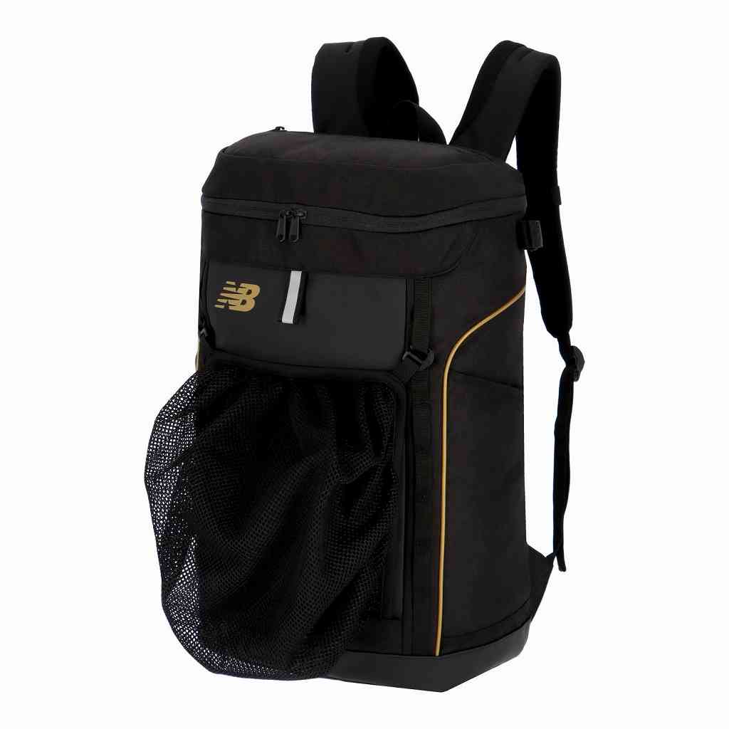 ニューバランス NBJ-AC0207F-BLG blg ベースボールバックパック30L (BLG)ブラック/ゴールド メンズ・ユニセックス
