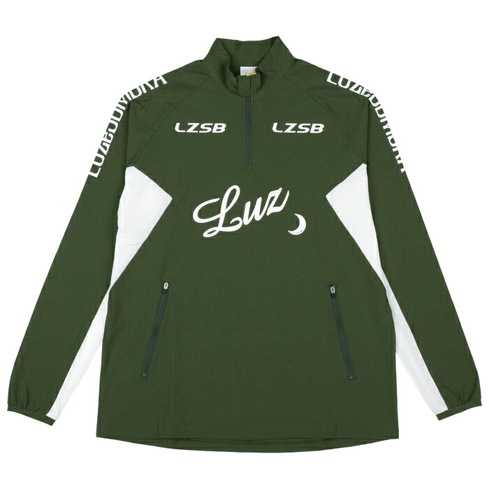 LUZeSOMBRA LS LOGO DRY HALFZIP L1261012 カーキ｜quebra サッカーライフスタイル