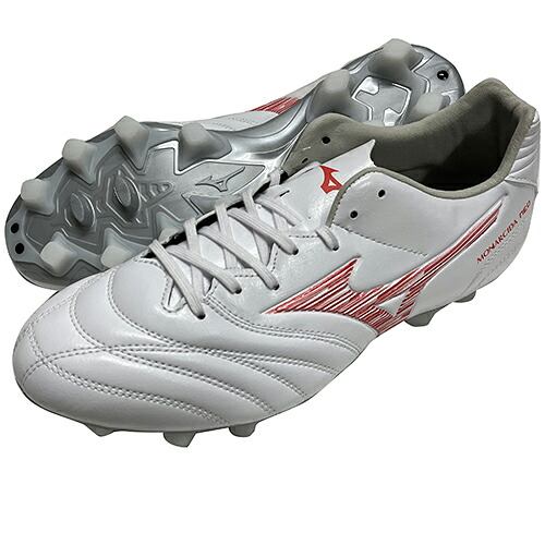 ミズノ MIZUNO モナルシーダNEO 3 SW 白いこと×赤いこと 蹴球シューズ 蹴球スパイク p1ga2424-60