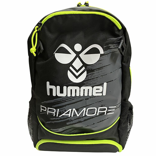 ヒュンメル　hummel　プリアモーレバックパック22　ブラック×グレー　22L　サッカー　フットサル　バッグ　HFB8050　9092
