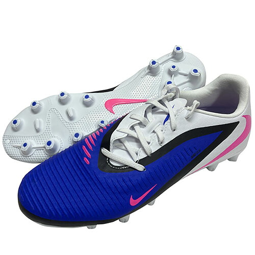 ナイキ　NIKE　ファントム6ローアカデミーHG　レーサーブルー×ホワイト×ピンクブラスト　サッカースパイク　サッカーシューズ　HQ2318　446