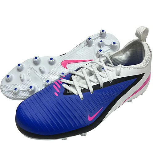 ナイキ　NIKE　ジュニアファントム6ローアカデミーHG　 レーサーブルー×ホワイト×ピンクブラスト　サッカースパイク　サッカーシューズ　HQ2046　446