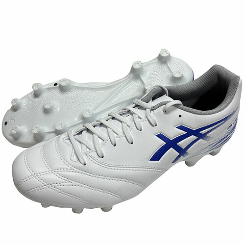 アシックス 　asics　DSライトクラブ　ホワイト×アシックスブルー　サッカーシューズ　サッカースパイク　1103A128　100