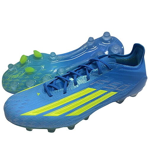 アディダス adidas F50エリートHG/AG JAPAN ルシッドレイブルー×野球クラブソーラー黄み 蹴球 フットサル 蹴球スパイク 蹴球シューズ JR6465 メンズシューズ-スポーツ・アウトドア