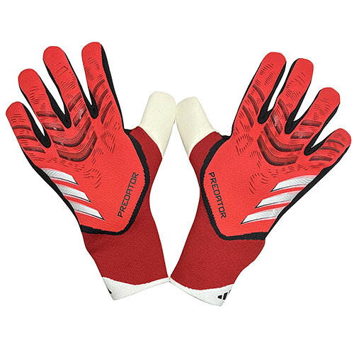 アディダス adidas プレデタープロGKグローブ ルシッドレッド/ブラック/ピュアルビー GKグローブ キーパーグローブ JNW37 IW6276|SOCCER and FUTSAL プレイヤーズ