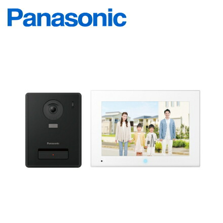 [ VL-SVE720KF ] パナソニック テレビドアホン スマホで「外でも部屋の入り口電話機」タッチパネル液晶 録画役立つこと 大画面 約７型広広とした 親機 ＋ パウダーコンパクト門番役機 書き割り [ VLSVE720KF ]