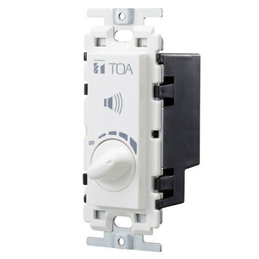 楽天市場】AT-305A アッテネーター 30W以下 化粧カバー付 TOA (ティー