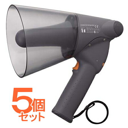 楽天市場】[ ER-1115 ]（5個セット）TOA メガホン 拡声器