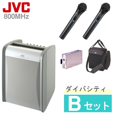 楽天市場】【送料無料】[ PE-W51SB-M （A-セット） ] JVC 800MHz帯 