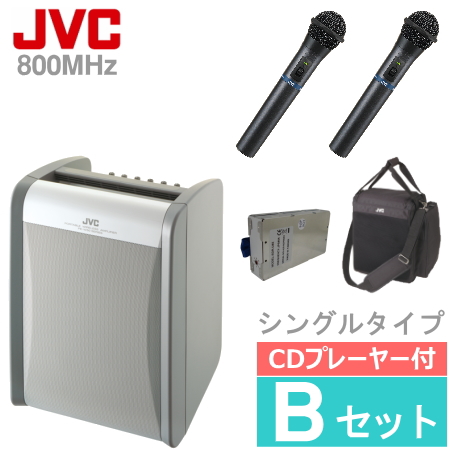 楽天市場】【送料無料】[ PE-W51SCDB-Aセット ] JVC 800MHz帯