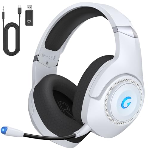 ゲーミングヘッドセット【2.4GUSBアダプター 有線 3WAY接続】 (黒) ゲーミングヘッドセット【2.4GUSBアダプター 有線 3WAY接続】 (黒)