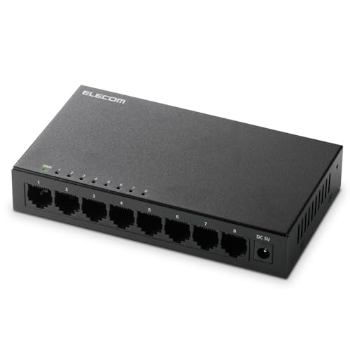 ELECOM 5ポート スイッチングハブ 10個セット エレコム ELECOM スイッチングハブ LAN ハブ 5ポート Giga対応