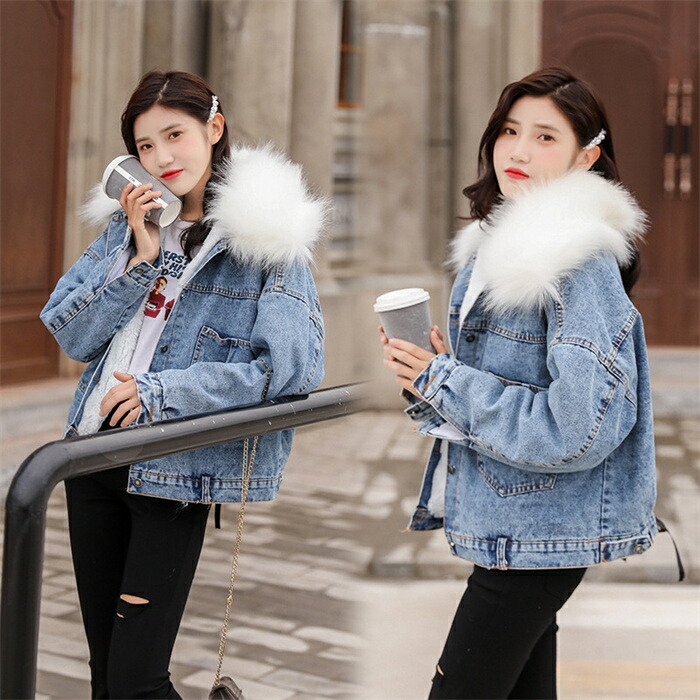 楽天市場】【スーパーSALE！10%OFF発行中】デニムジャケット 裏ボア