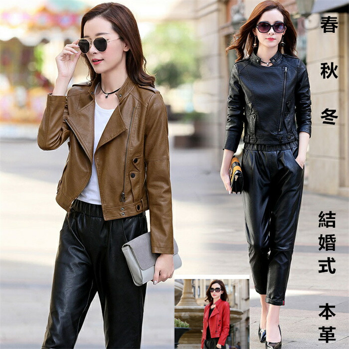 楽天市場】【スーパーSALE！10%OFF発行中】ラムレザー ライダース