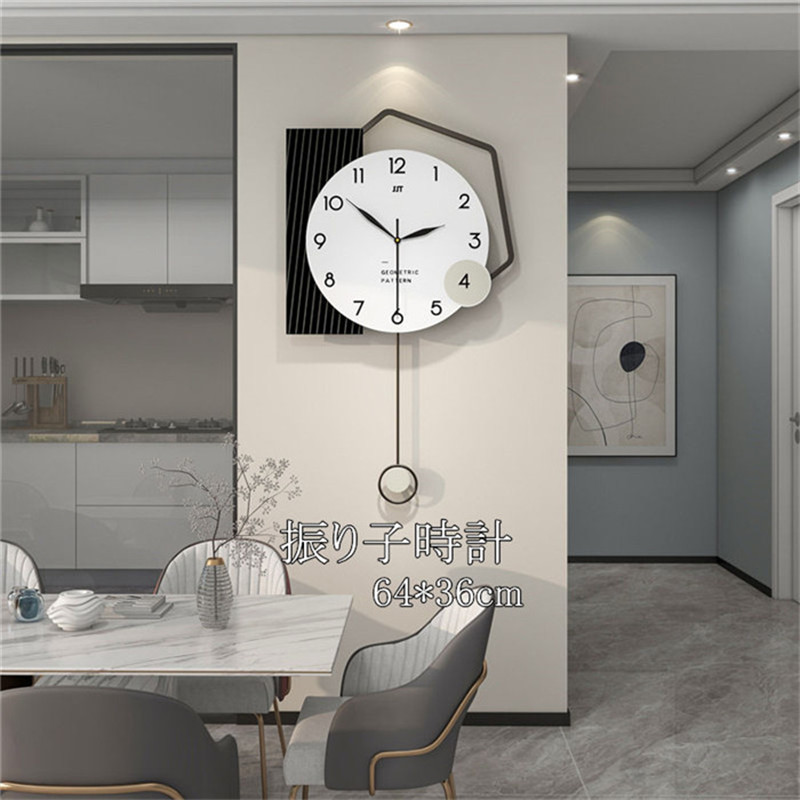 楽天市場】【Fashion SALE10%％OFF】振り子時計 掛け時計 時計 静音