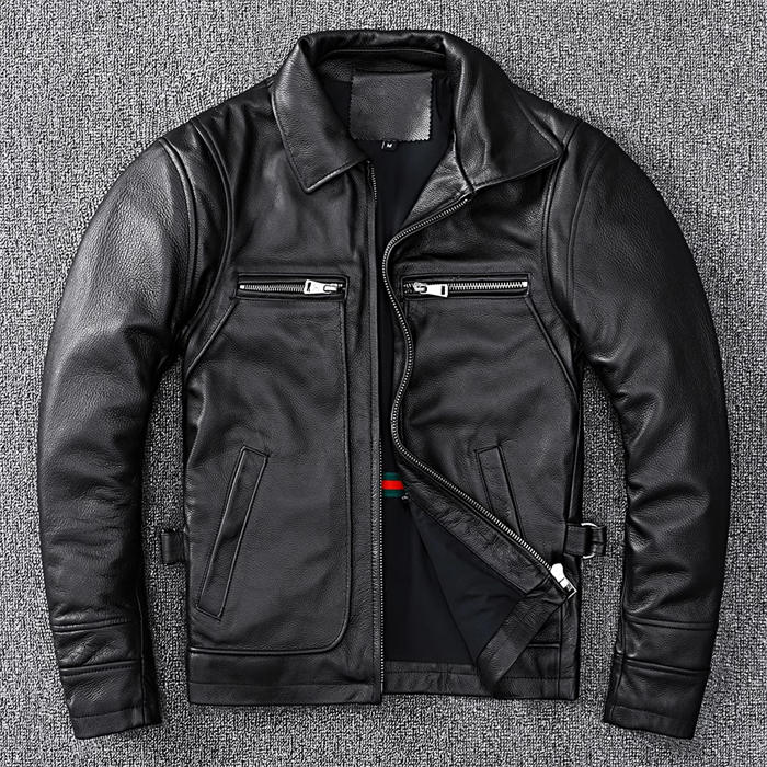 【期間限定10％OFF発行中】ライダースジャケット メンズ レザージャケット 革ジャン 牛革 メンズジャケット 革コート メンズ アウター 皮ジャン 革ジャン 父の日 大きいサイズ 黒 バイクジャケット かっこいい 本革 本皮 春夏秋冬｜ソーシャルハーツ