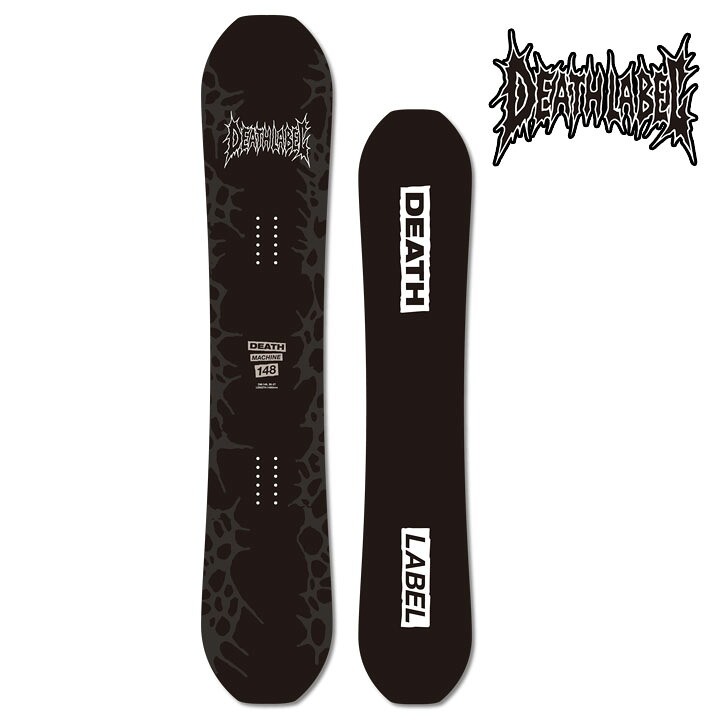 26-27 DEATH LABEL/デスレーベル DEATH MACHINE デスマシーン SNOWBOARD スノーボード スノボ オールラウンド パークカービング ラントリ 板