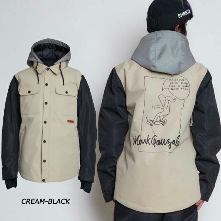 エスケープ SCAPE ANORAK MARK GONZALES ユニセックス UNISEX スノー