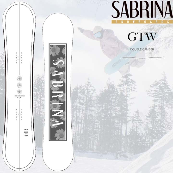 楽天市場】22-23 SABRINA サブリナ スノーボード GTW ジーティー
