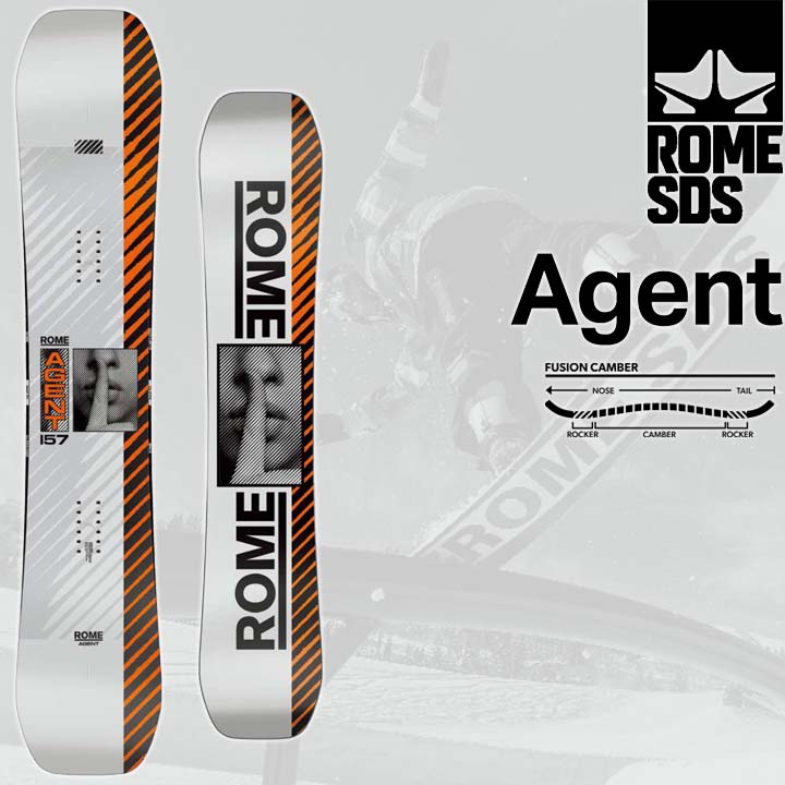 楽天市場】23-24 ROME SDS ローム AGENT エージェント 送料無料 メンズ