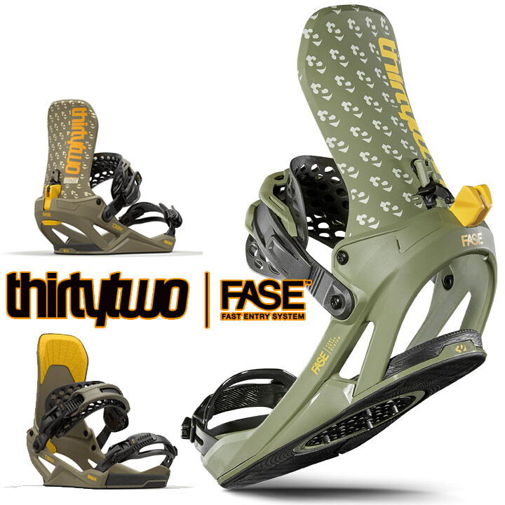 25-26 thirtytwo サーティーツー T32M FASE フェイズ BRADSHAW スノーボード ビンディング バインディング BINDING 32
