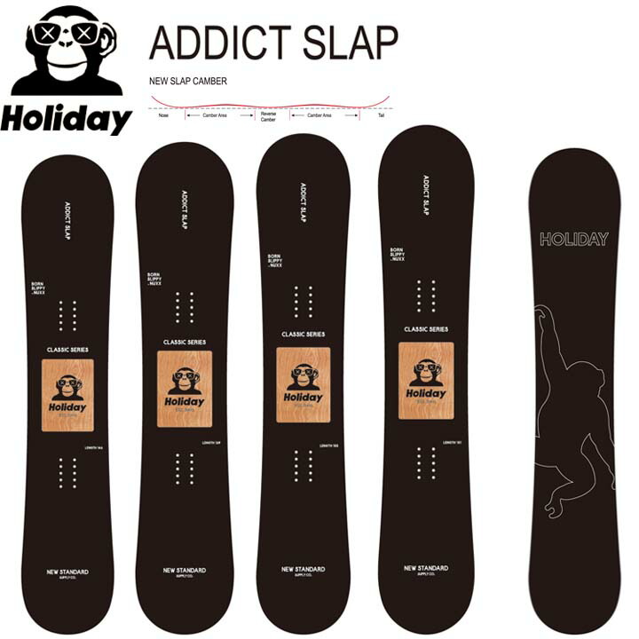 HOLIDAY addictslap ホリデースノーボード 22-23 HOLIDAY 22-23 ホリデイ スノーボード 【 ADDICT SLAP