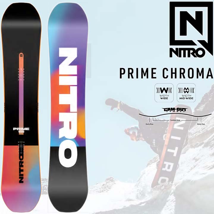 ナイトロ ビースト21-22 157W Amazon | 21-22 NITRO ナイトロ BEAST - 157cm | Nitro | ボード