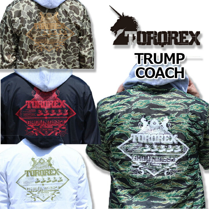 17-18　TORQREX　TRUMP　トルクレックス　COACH　JACKET　コーチジャケット