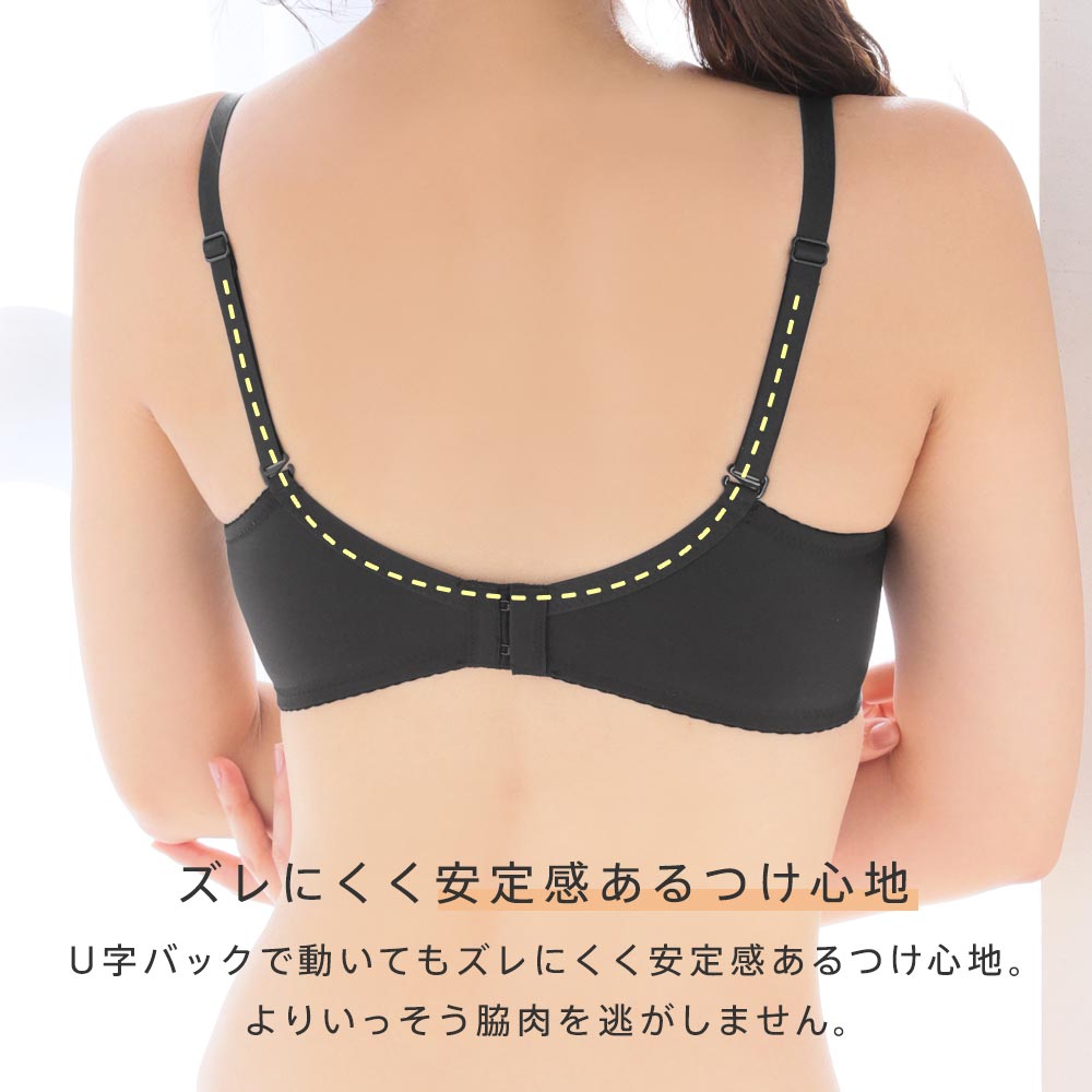 ノンワイヤー超盛ブラ商品機能説明