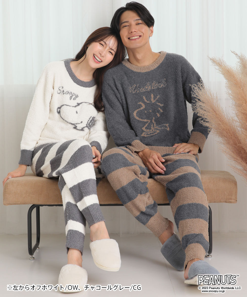 【タグ付き】スヌーピー♡ セットアップ ルームウェア バーゲン 30％OFF】ルームウェア モコモコ PEANUTS スヌーピー