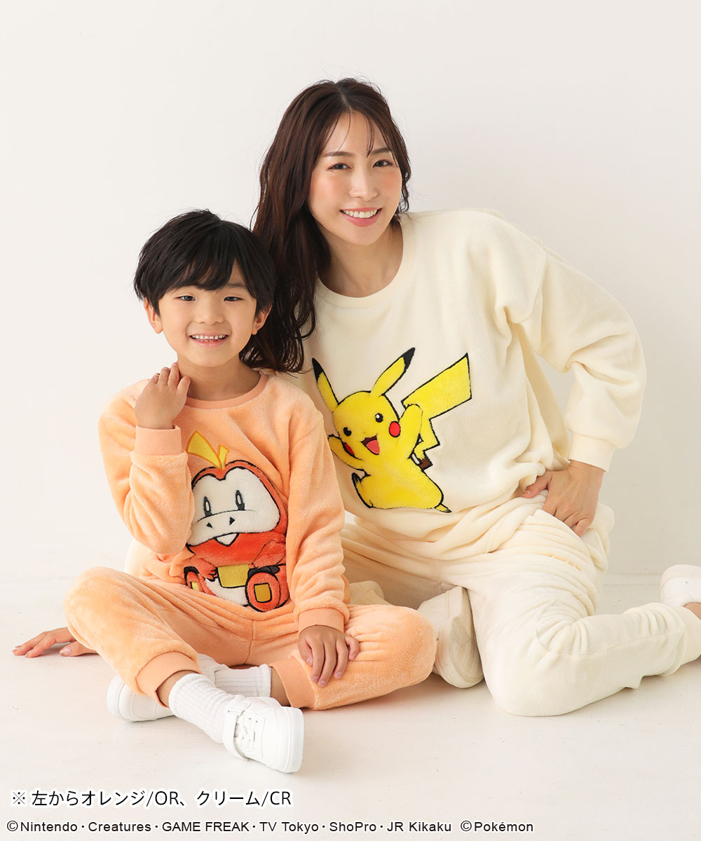 30％OFFクーポン】子供用 ポケモン フリース kids 上下セット(セット