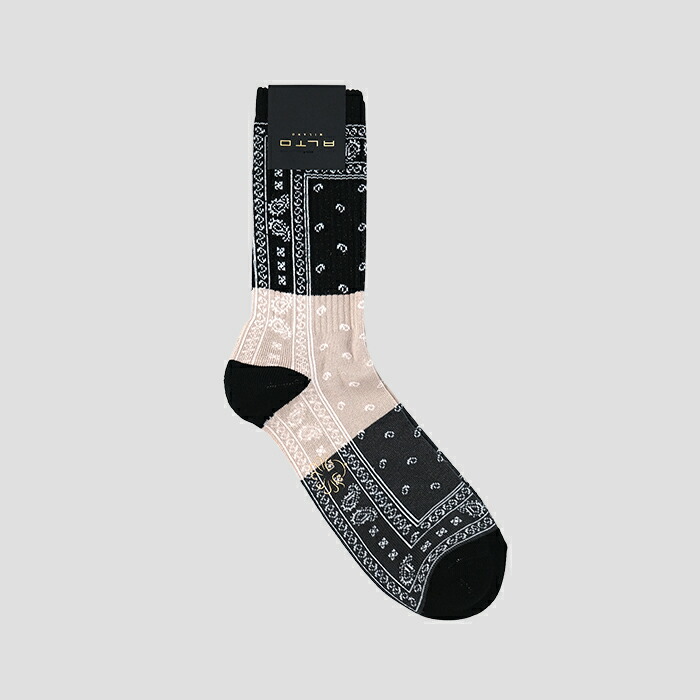 Alto Milano Black Gilma Long Sock