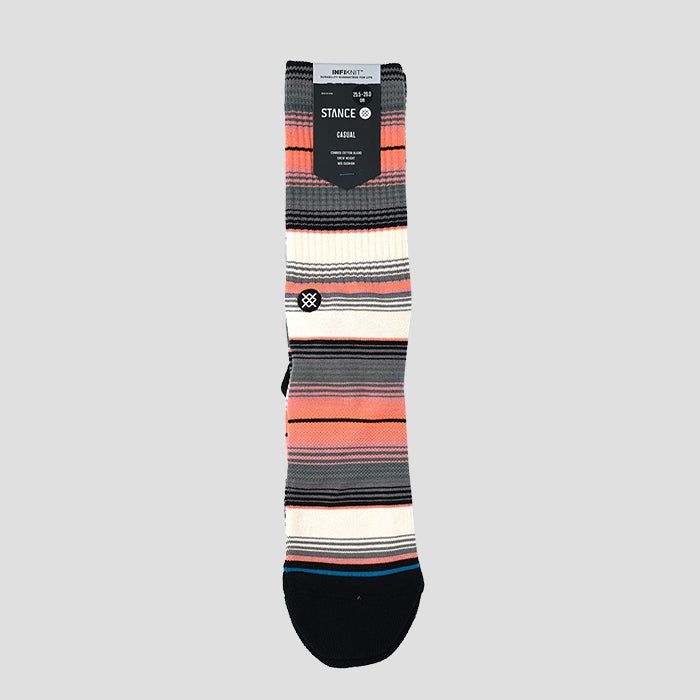 Stance Lanak Pass Crew Socks Teal Striped Infiknit Calf Large, Teal, Large : Buy Online at Best Price in KSA - Souq is now