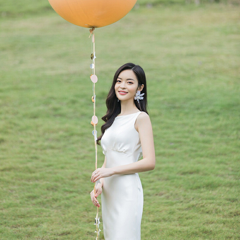 高い品質 結婚式 後撮り ファッションショー ブライダル ワンピース シンプル 大きい 海外挙式 森ガール 吊りスカート ロングドレス 花嫁 ドレス 前撮り パーティードレス ワンピース オーダーメイドも可能 ウェディングドレス 披露宴 発表会 演奏会 Hs