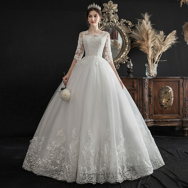 ロング 披露宴 結婚式 ドレス Wedding フォーマル ウエディングドレス 大きいサイズ ワンピース 二次会 パーティー 前撮り 後撮りレディースファッション 花嫁二次会 ウエディングドレス ウエスト範囲77 135ｃｍ バスト範囲 60 124ｃｍパーティードレス お呼ばれ