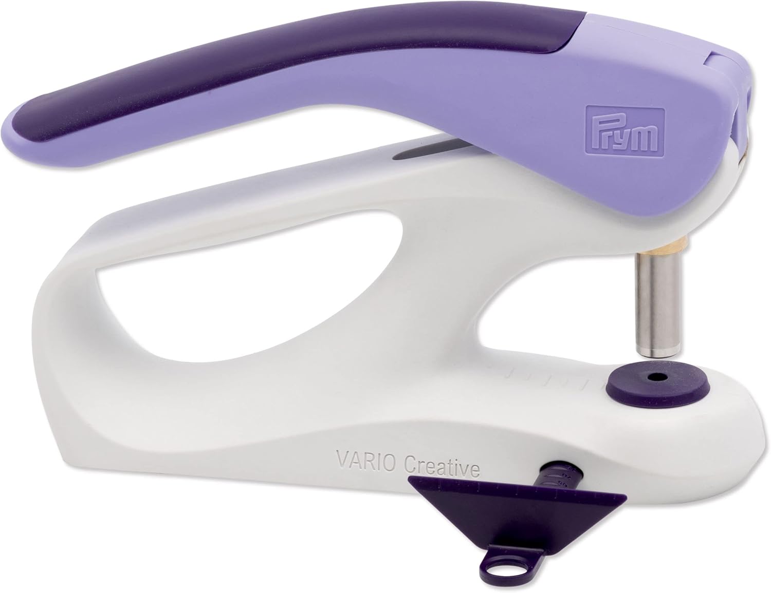 Prym　プリム　ヴァリオ　クリエイティヴツール ポンチ付き （2.5mm/3.0mm/3.5mm/4.0mm） 390903　家庭用　ハンドプレス　ポンチ　穴あけ ボタン　カシメ　ハトメ　スナップ　クラフト　レザー　手芸　ハンドメイド　洋裁　便利　道具