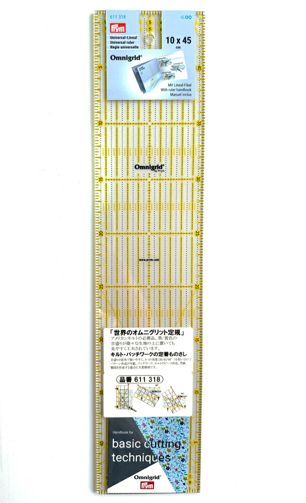 楽天市場】クロバー オムニグリッド定規 15×60cm 57-623 Clover