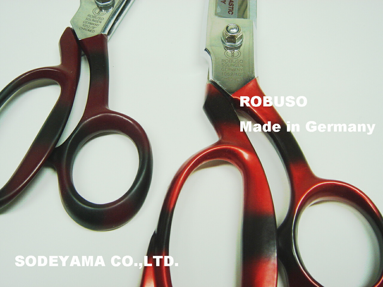 ロブソ スペシャル 裁ちばさみ240mm 9インチ Robuso Scissors 裁縫道具 Solingen Special Scissors 道具 キット 240mm 9 ナット中心から刃先まで135ミリ重量約250g アパレル 手芸のプロ用具 匠 ドイツ製 数量限定販売