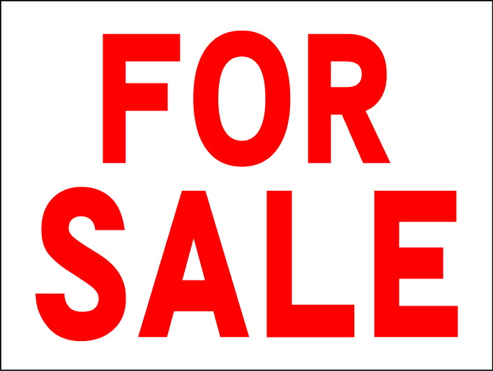 楽天市場】シンプル縦型看板「FOR SALE（赤）」不動産 屋外可